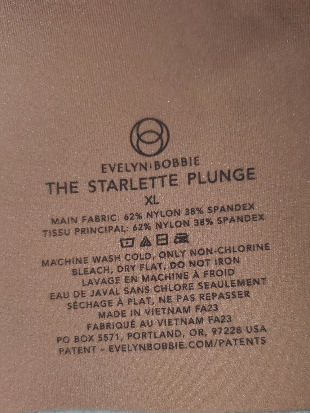 Evelyn & Bobbie The Starlette Plunge Bra Size XL - Picture 4 of 6